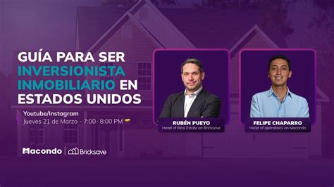 Webinar Gu A Para Ser Un Inversionista Inmobiliario De Estados Unidos