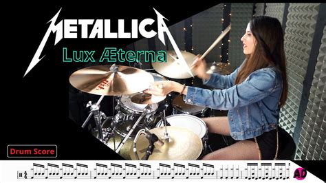 Lux Terna Metallica Drum Cover Drum Score Youtube