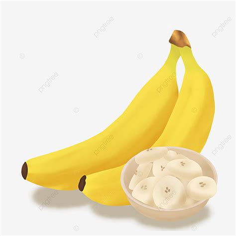 Peeled Banana Transparent Background