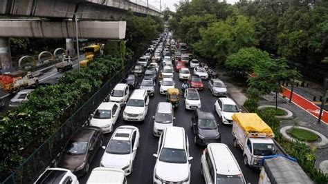 Massive Traffic Jams Across Delhi Ahead Of Christmas