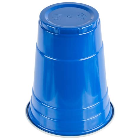 Choice 16 Oz Blue Plastic Cup 50pack