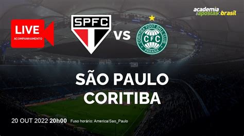 S O Paulo X Coritiba Ao Vivo Brasileir O Serie A Rodada