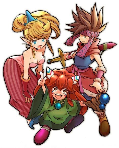 Characters Secret Of Mana Wiki Guide Ign Secret Of Mana Character Design Inspiration