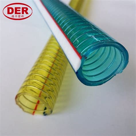 China Factory Flexible Spiral Reinforced Pvc Steel Wire Hose China