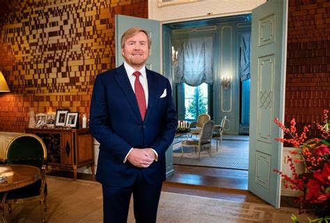 During his Christmas speech King Willem Alexander of the Netherlands ...