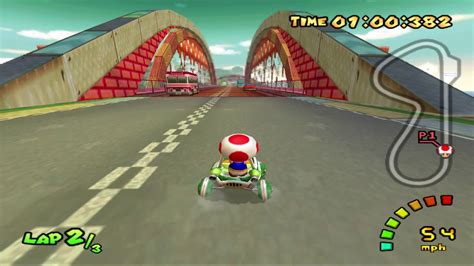 Mario Kart Double Dash Time Trial Mushroom Bridge Youtube