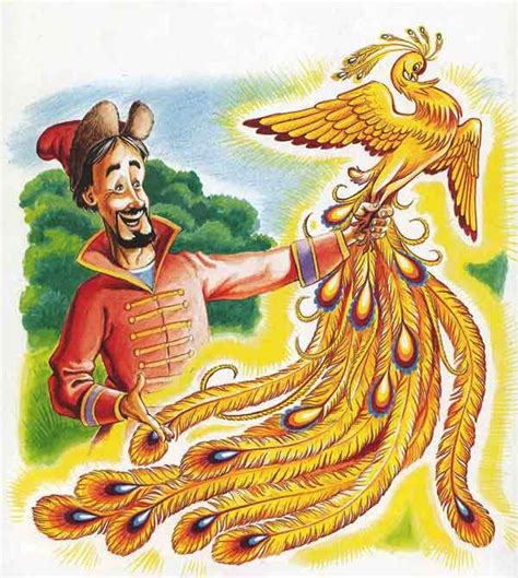 Жар-птица и Василиса-царевна | Рисунки, Сказки, Птицы