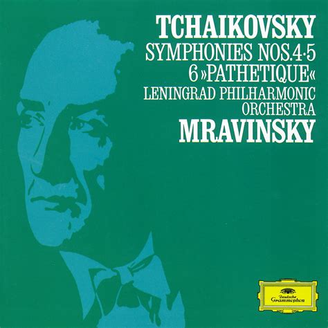 Tchaikovsky Symph Nos Mravinsky Insights