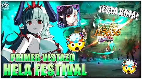 HELA FESTIVAL PRIMER VISTAZO SKINS PVP Y BANNER 7ds YouTube