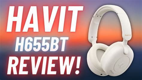 Havit H655bt Headset Review Hybrid Active Noise Cancelling Headphones