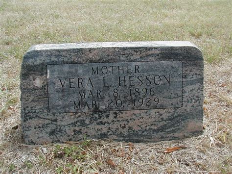 Vera Lonara Petty Hesson 1896 1929 Find A Grave Memorial