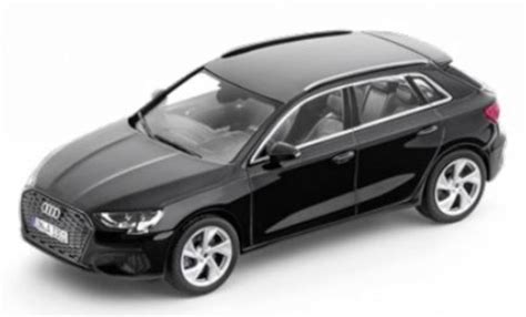 Coche Miniatura Audi A I Iscale Sportback Y Negro