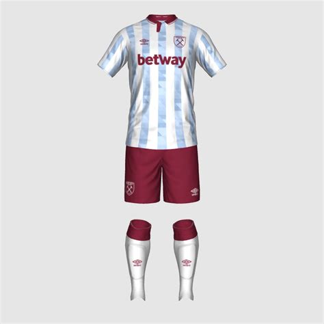 West Ham Away Umbro Fifa 23 Kit Creator Showcase