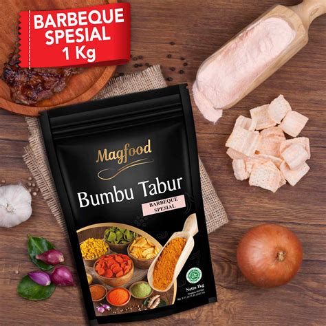 MAGFOOD BUMBU TABUR BARBEQUE SPESIAL KEMASAN 1 KG Magfood