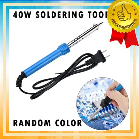 Alat Solder Listrik 40w Gagang Plastik Patri Listrik 40watt