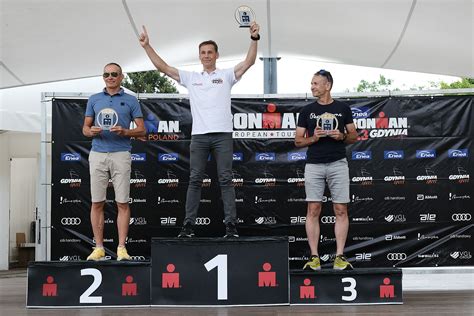 Marcin Borycki na najwyższym podium w Enea IRONMAN Gdynia Kosakowo