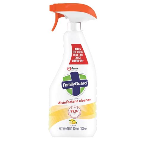 FamilyGuard All Purpose Cleaner Spray Lemon 500ml