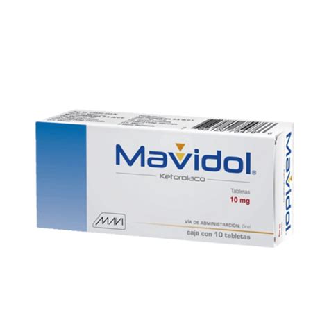 Mavidol 10 Tabletas Farmacias Gi Mejoramos Tu Salud Elevando Tu