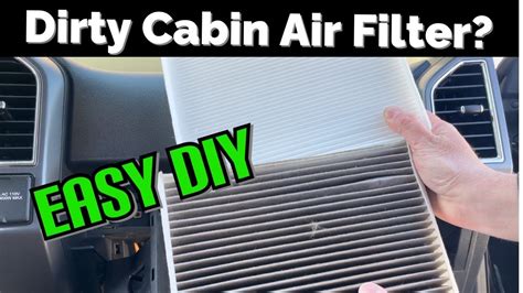 Ford F 150 Cabin Air Filter Replacement YouTube