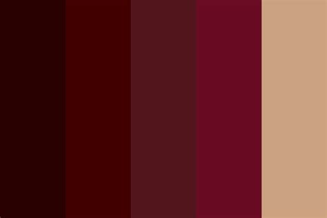 Rosewood Wine Color Palette