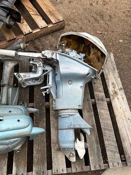 (2) Evinrude Outboard Motors - Parts or Project - Lee Real Estate ...