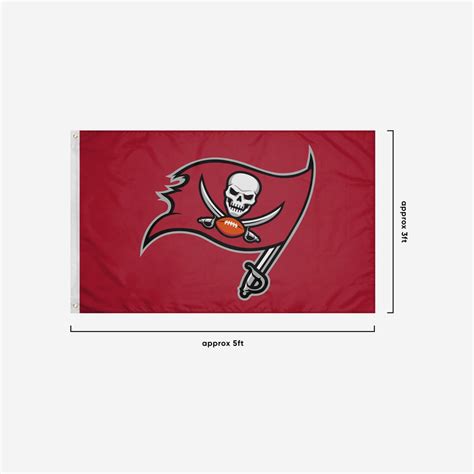 Tampa Bay Buccaneers Solid Horizontal Flag FOCO