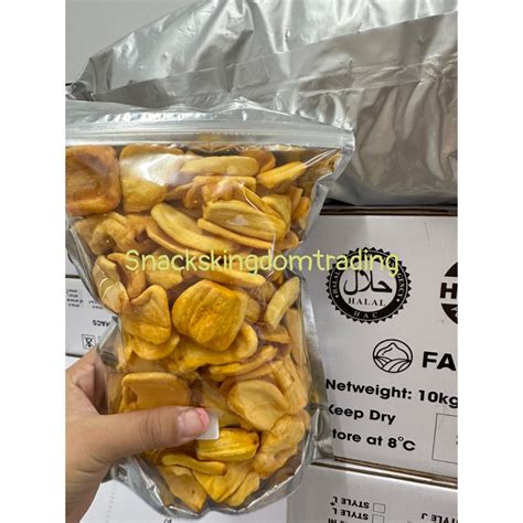 Ready Stock Vegetables Dried Jackfruit Chip Dried Fruits Kerepek