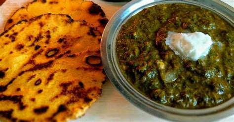 Sarso Ka Saag Or Makki Ki Roti Recipe Recipe By Priya Jain Cookpad