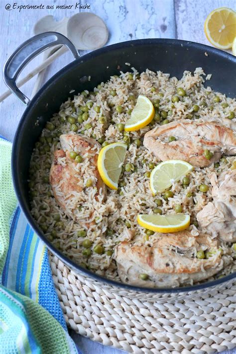 One Pan Hähnchen mit Reis Experimente aus meiner Küche