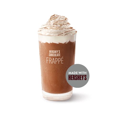 Return of Spicy Chicken McNuggets new Hersheys Chocolate Frappé at