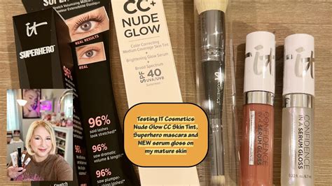 IT COSMETICS NUDE GLOW CC SKIN TINT NEW Serum Lip Gloss