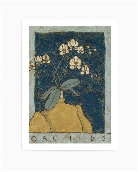 Orchids by Julie Celina | Art Print – Olive et Oriel
