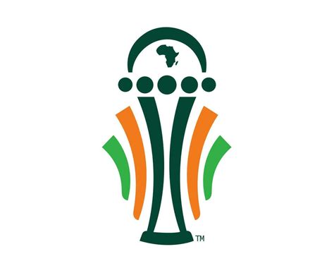 Can Ivory Coast 2023 Symbol Logo Abstract African Cup Of Nations ...