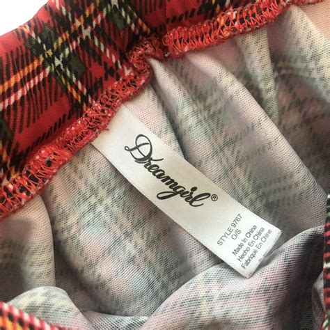 Schoolgirl Lingerie Skirt From Dreamgirl Depop