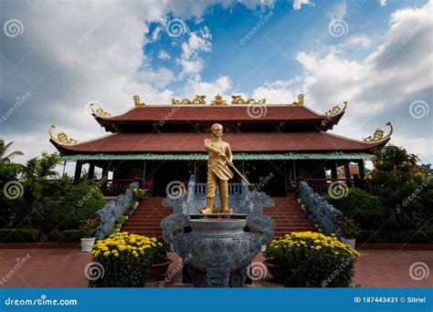 Nguyen Trung Truc Temple Phu Quoc Stock Image - Image of nguyen, trung ...