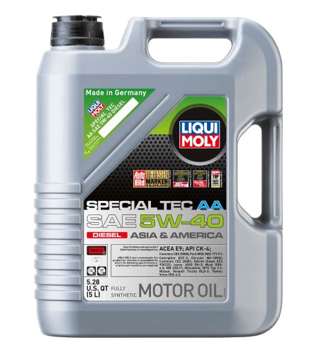 Liqui Moly Downs Energy Top Tier Lubricants