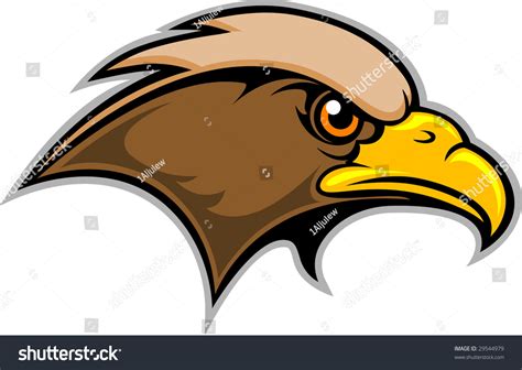 This Hawk Mascot Logo Stock Vector 29544979 - Shutterstock