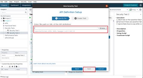 apis security testing  readyapi auriga