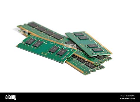 RAM, memory components on various circuit boards Stock Photo - Alamy