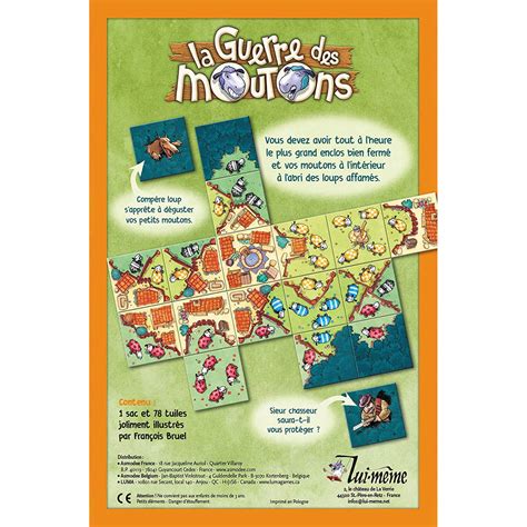 La guerre des moutons Jeux et jouets Asmodée Avenue des Jeux