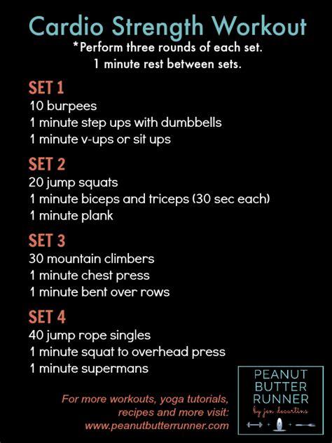 Cardio Strength Workout