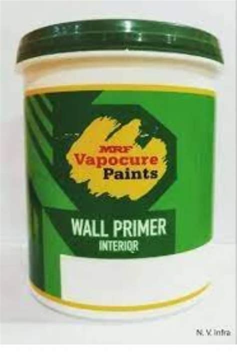 Mrf Vapocure Interior Wall Primer Paint For CEMENT 20 Ltr At Rs 3240