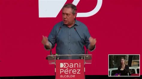 Espadas pide el voto al PSOE A el 28M para que Andalucía tenga