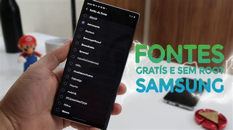 Como Trocar A Fonte Do Seu Samsung Gr Tis E Sem Root Atualizad Ssimo