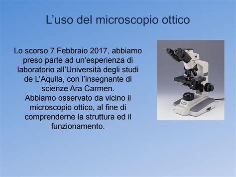 Uso Del Microscopio Ottico By Iis Bafile L Aquila Issuu