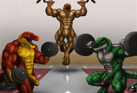 Rule 34 Abs Anthro Balls Barbell Barbell Squats Bicep Curl Biceps Casual Nudity Curls Deltoids