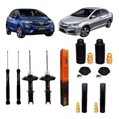 Kit Amortecedor Honda Fit 2014 2015 A 2021 Kit Batente