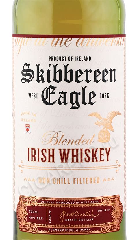 Виски Skibbereen Eagle Blended Whisky купить ирландский виски Скибберин Игл Купажированный