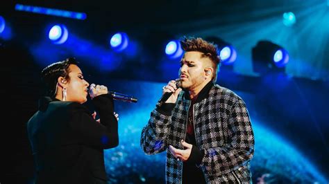 WATCH Adam Lambert Demi Lovato Sing Mad World Duet During Global