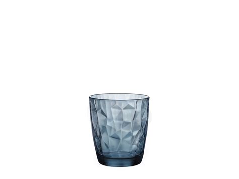 Set Pz Bicchiere Acqua Ocean Blu Diamond Cl Bormioli Rocco